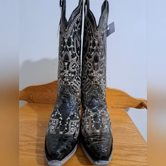 JB Dillion NWB Size 8 Cowgirl Boots - Picture 12 of 15